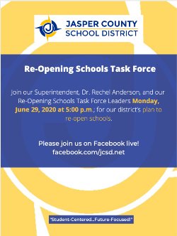 Reopening Schools task force